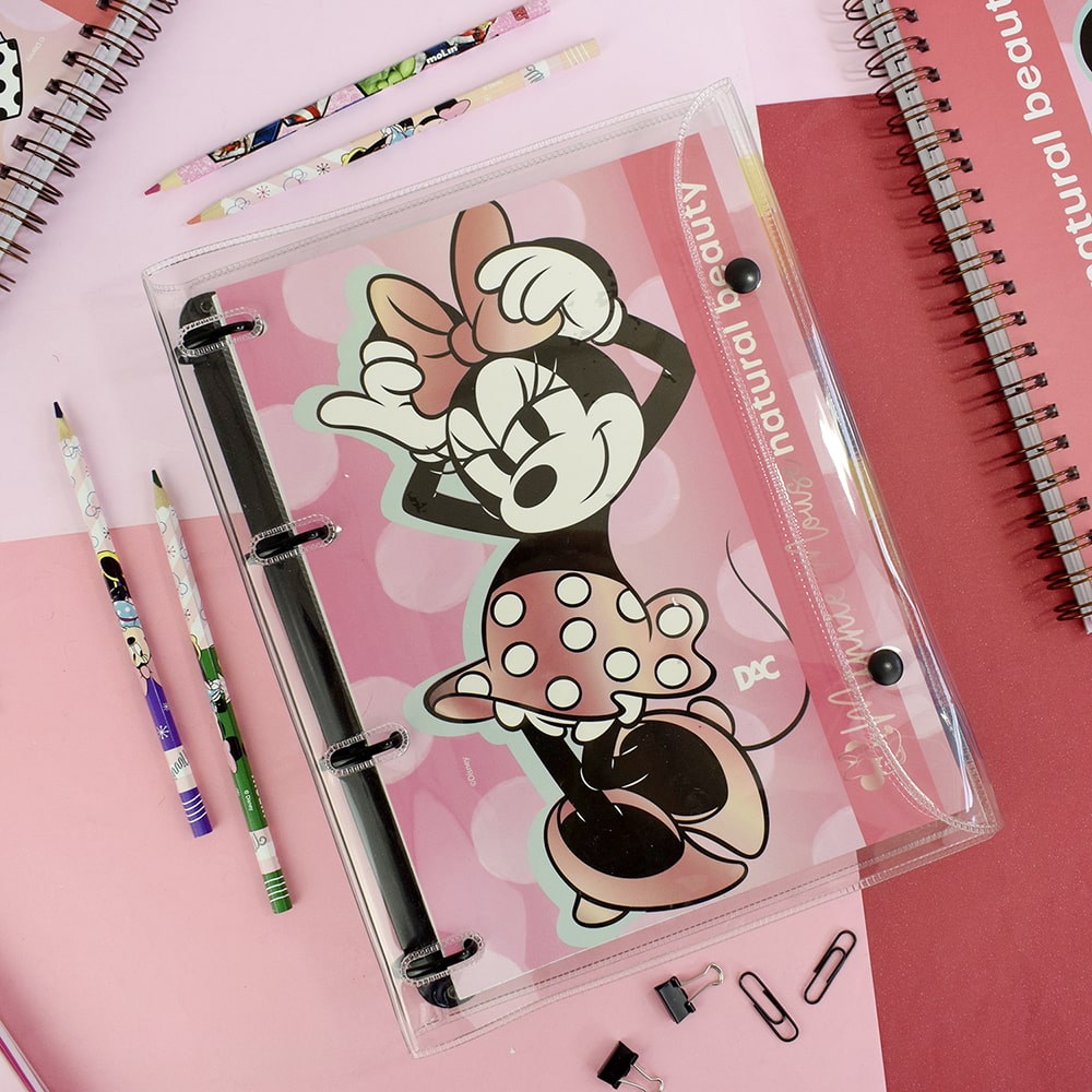 Caderno Argolado Universitário - DAC - Minnie