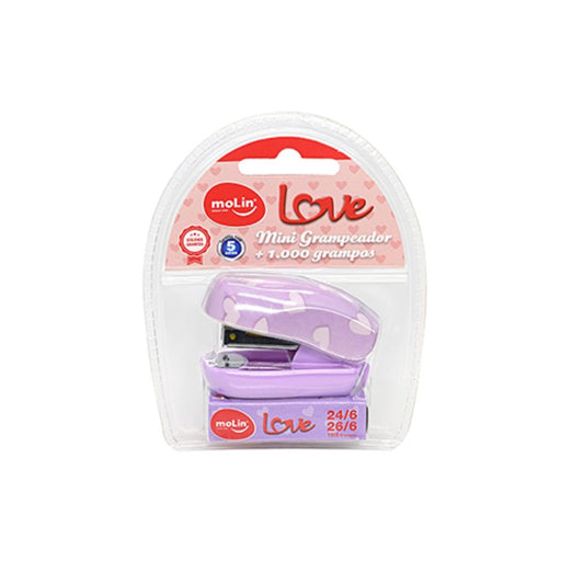 Grampeador Mini - Molin - Love Lilac