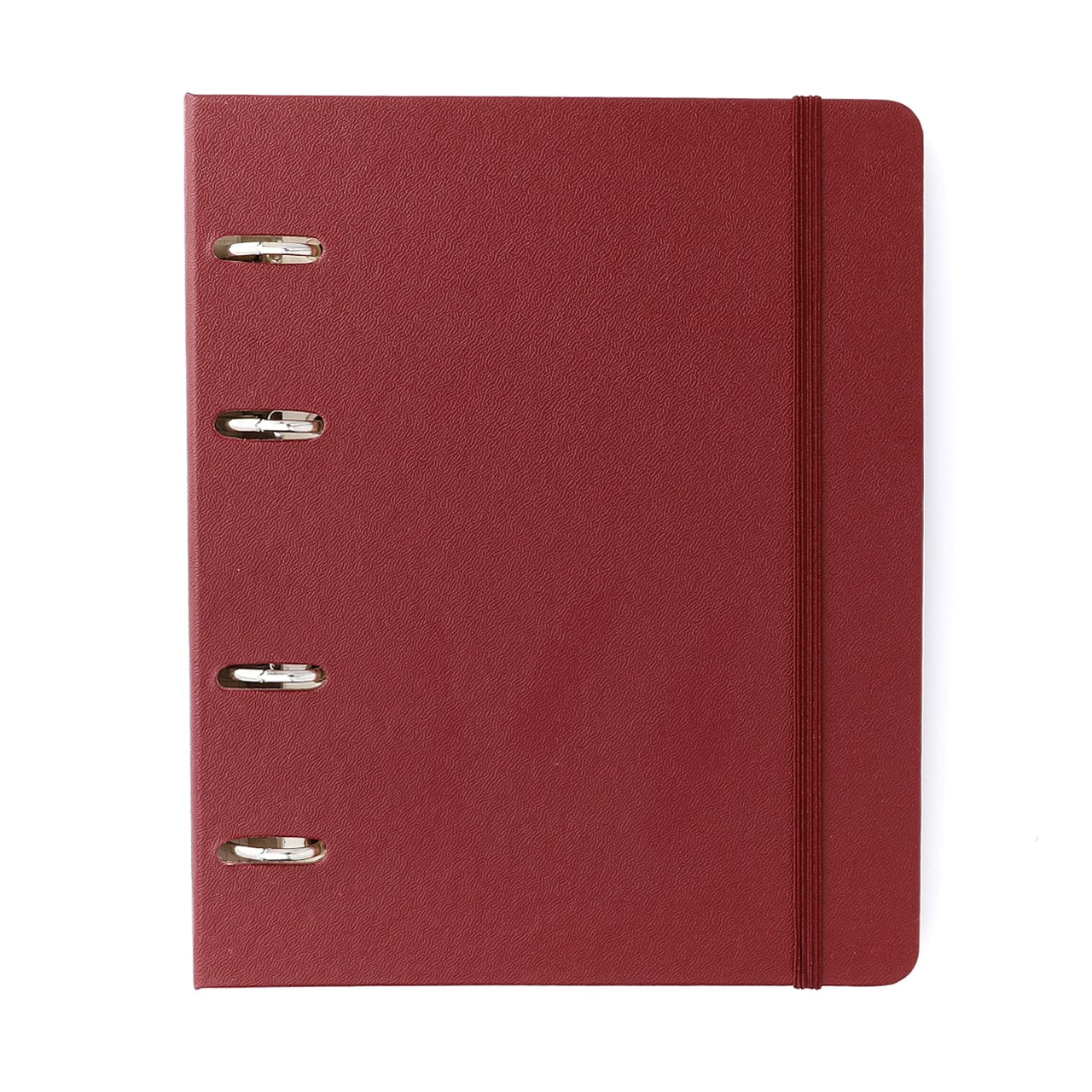 Caderno Criativo Argolado - Cícero - Office Duo Clássica Pautado & Pontado A5 Vermelho Quente