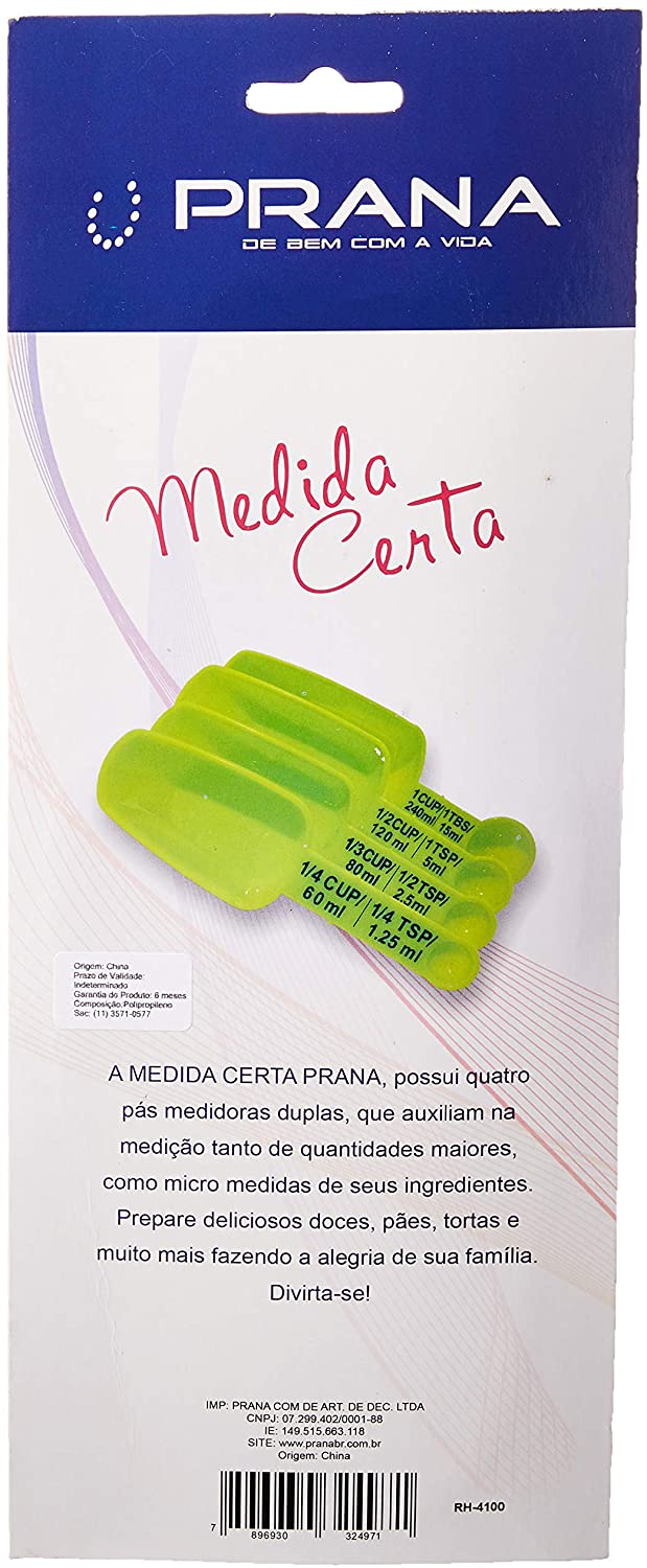 Conjunto de Medidores - Prana - 4 Unidades