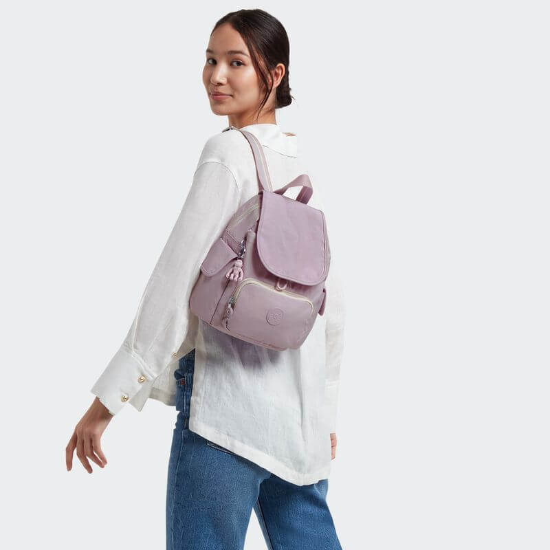 Mochila City Pack Mini - Kipling - Gentle Lilac