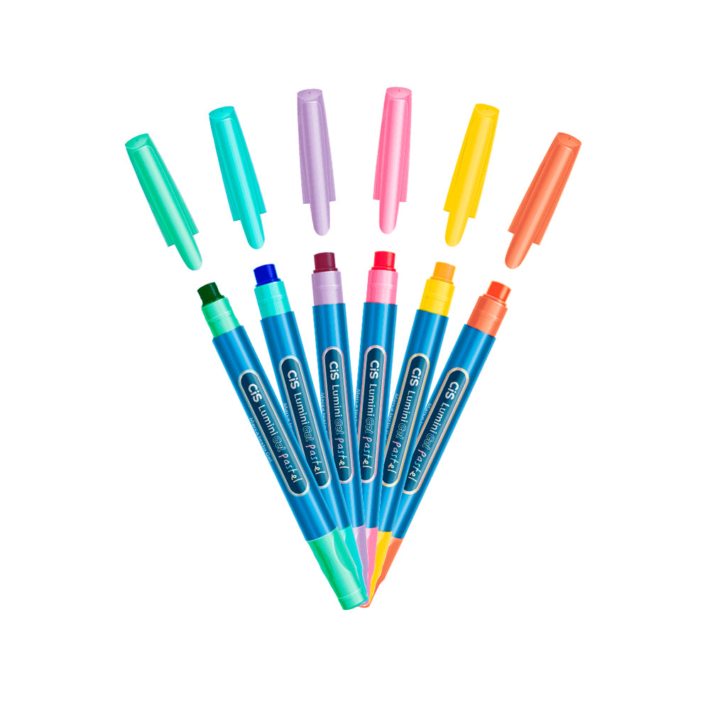 Marca Texto - CIS - Lumini Gel Pastel