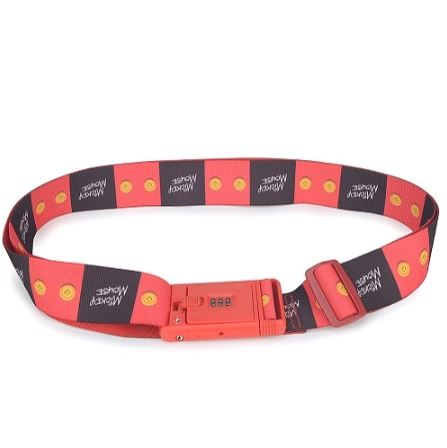 Cinto para Mala de Viagem - Luxcel - Minnie e Mickey Mouse