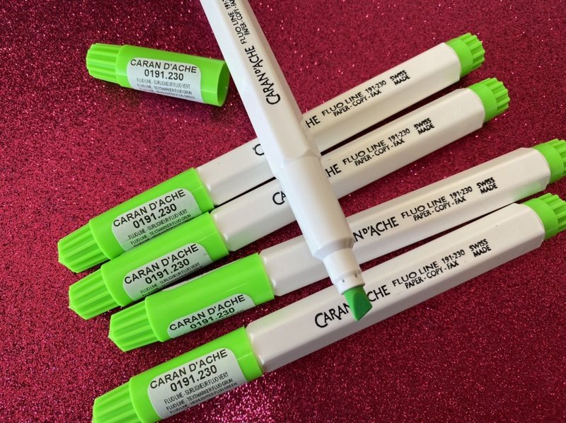 Marca Texto - Caran D'Ache - Fluo