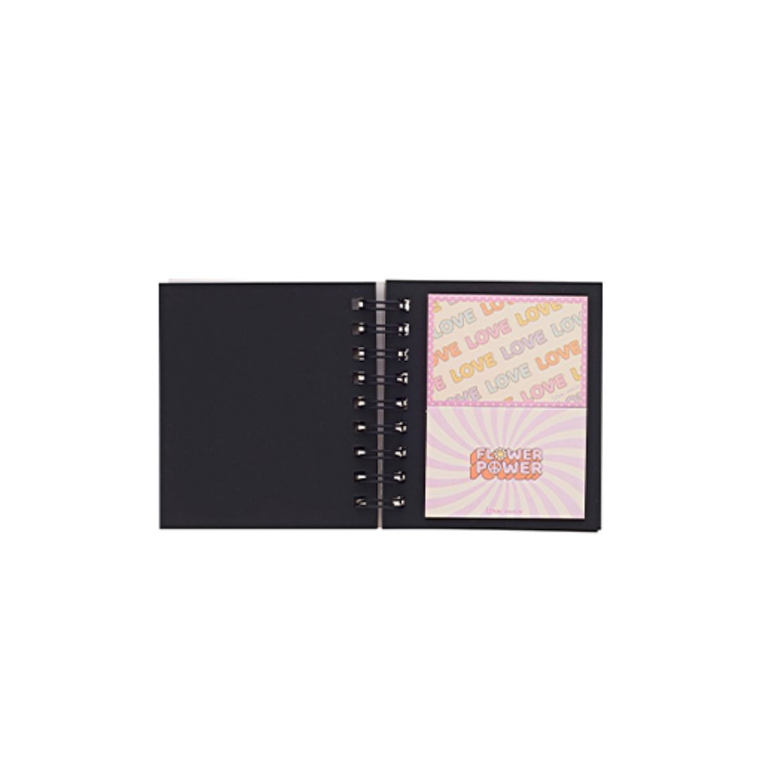 Bloco Argolado de Notas Adesivas- Molin- Love Daisy