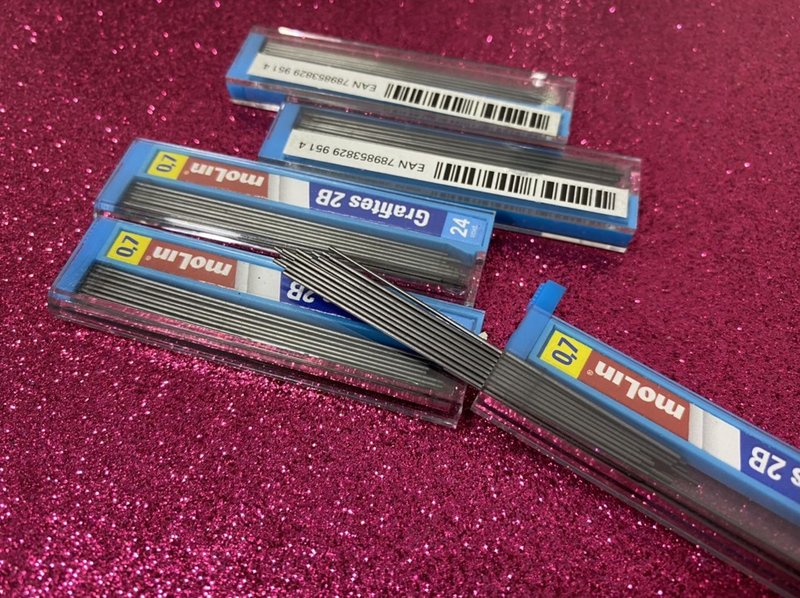 Grafites 0,7mm 2B - Molin