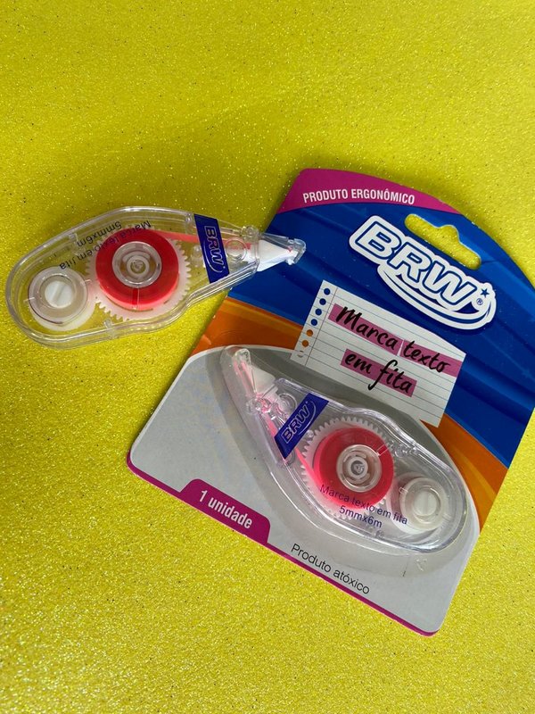 Marca Texto em Fita - BRW - 5mm x 6m