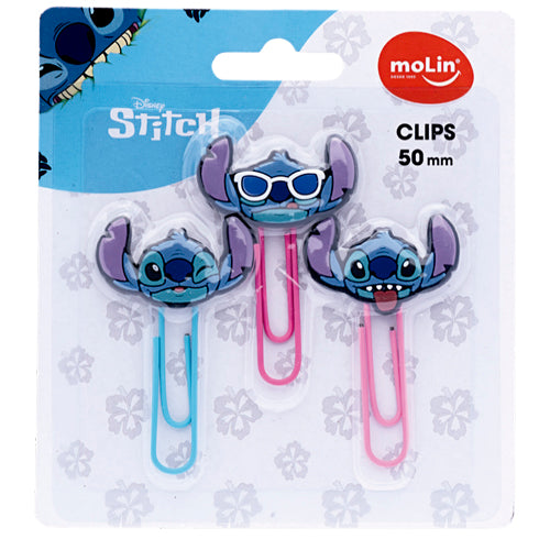 Clips 50mm - Molin - Stitch 3 Unidades