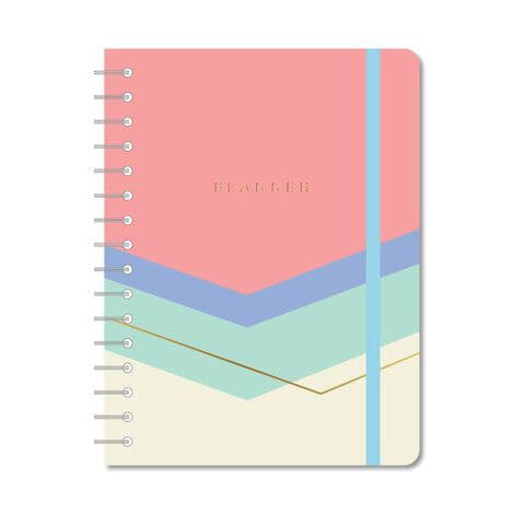 Planner Permanente Wire-o Financeiro - Cícero - 14,8x21cm Pastel Block Sport
