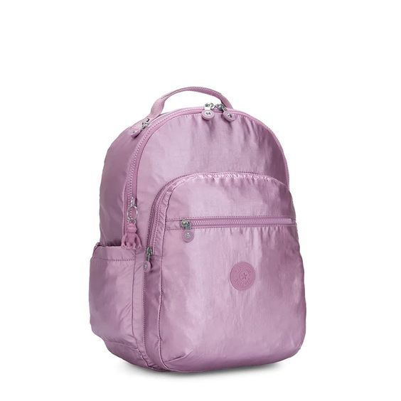 Mochila - Kipling - Seoul Rosa Metallic Berry