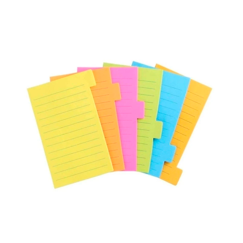 Bloco de Anotações - Eagle - Sticky Notes + Tabs  60 Folhas 4x6