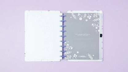 Planner Permanente - Caderno Inteligente - Lilac Fields By Sof 104 Folhas 120g/m²