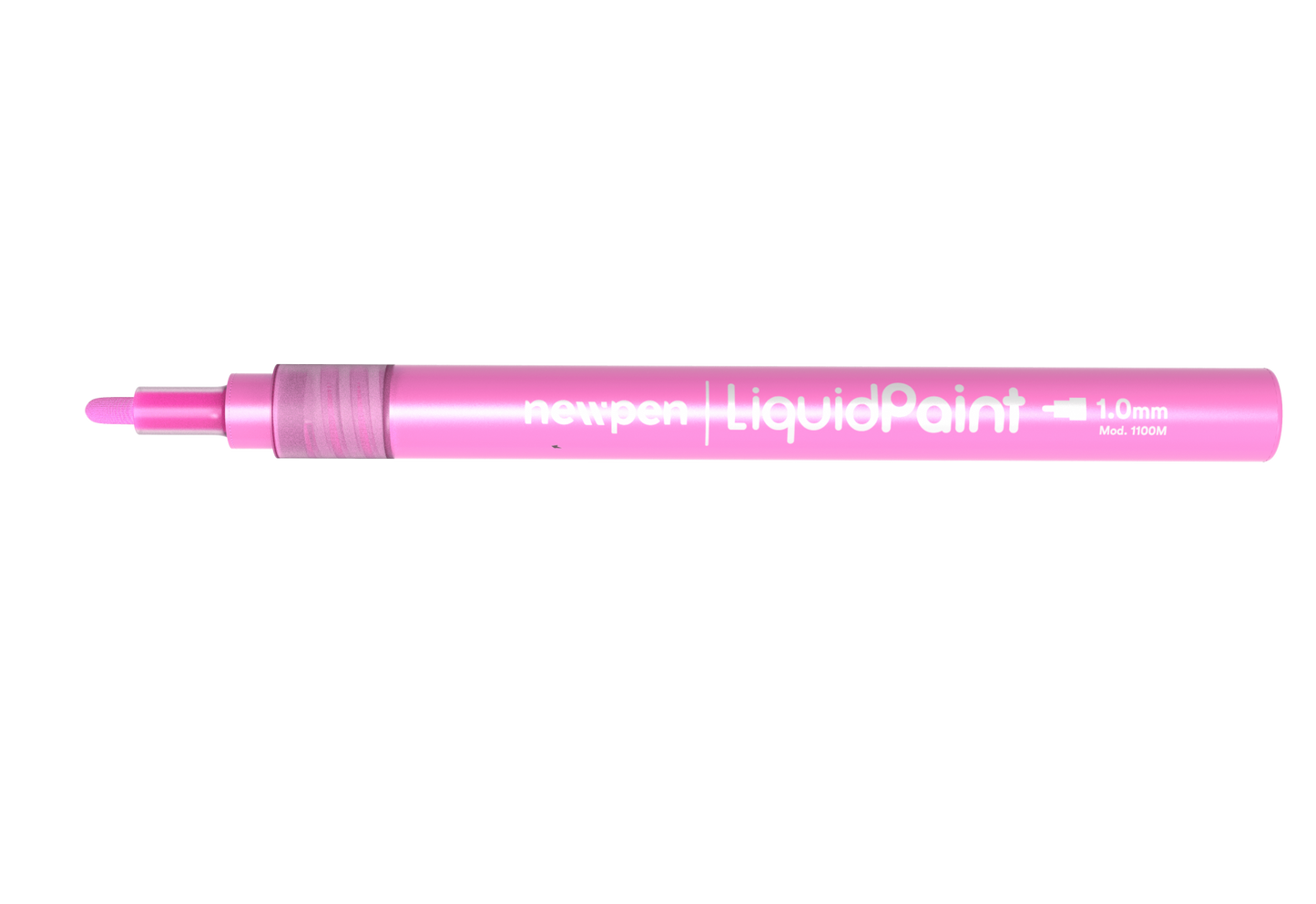 Marcador Permanente - Newpen - Liquidpaint Fluorescente 1.0MM