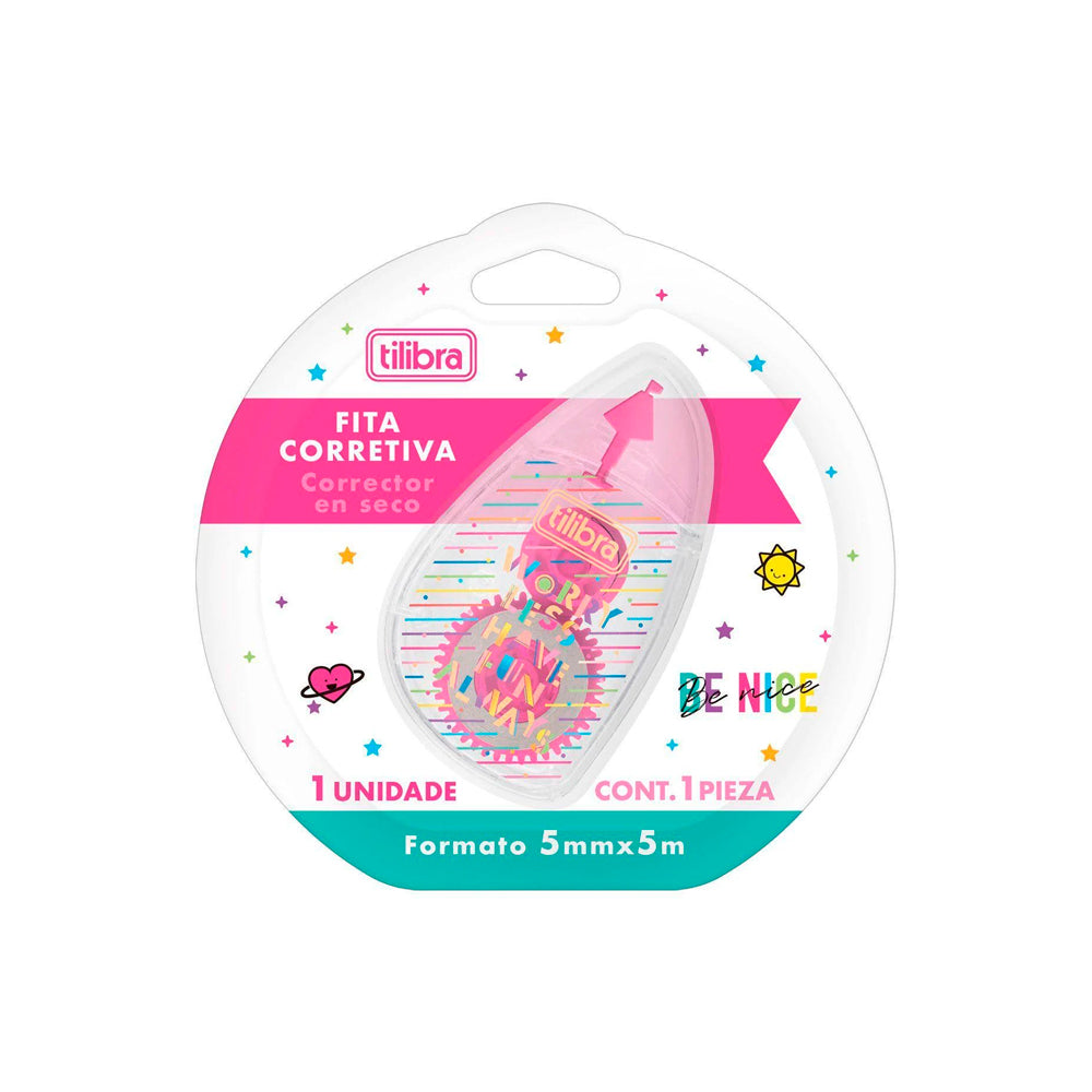 Fita Corretiva - Tilibra - Be Nice