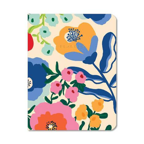 Planner Permanente Revista - Cícero - Planejamento Pólen Mensal 19x25 Flores Off White