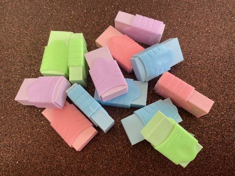 Borracha Molin TPR pastel
