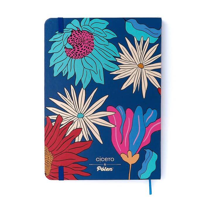 Planner 2024 - Cícero - Pólen Semanal Planejamento 17x24 Tropicália Azul