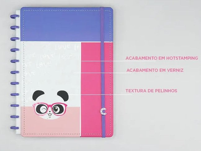 Caderno Grande - Caderno Inteligente - Lulike By Luluca 80 Folhas 90g/m²