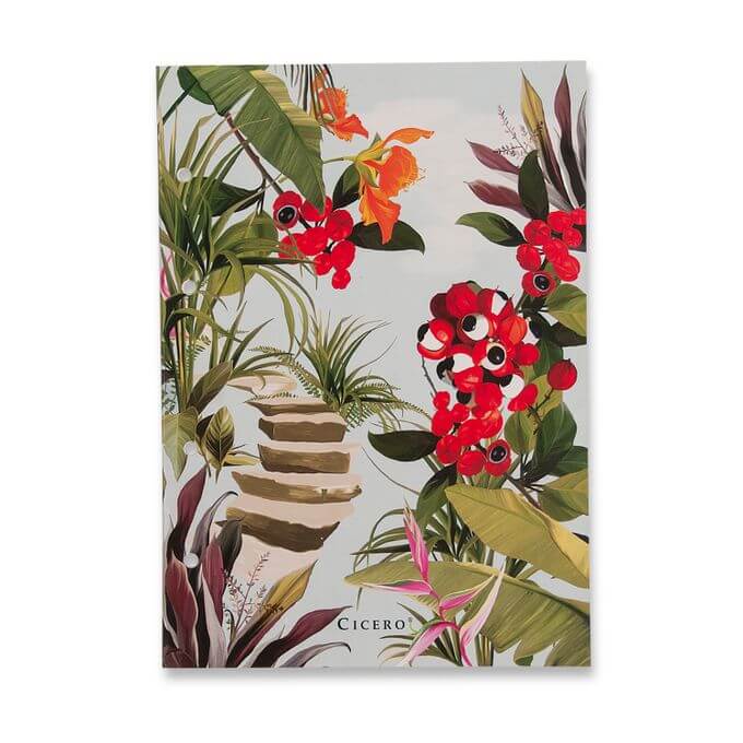 Refil Caderno Argolado - Cícero - Guaraná Pautado