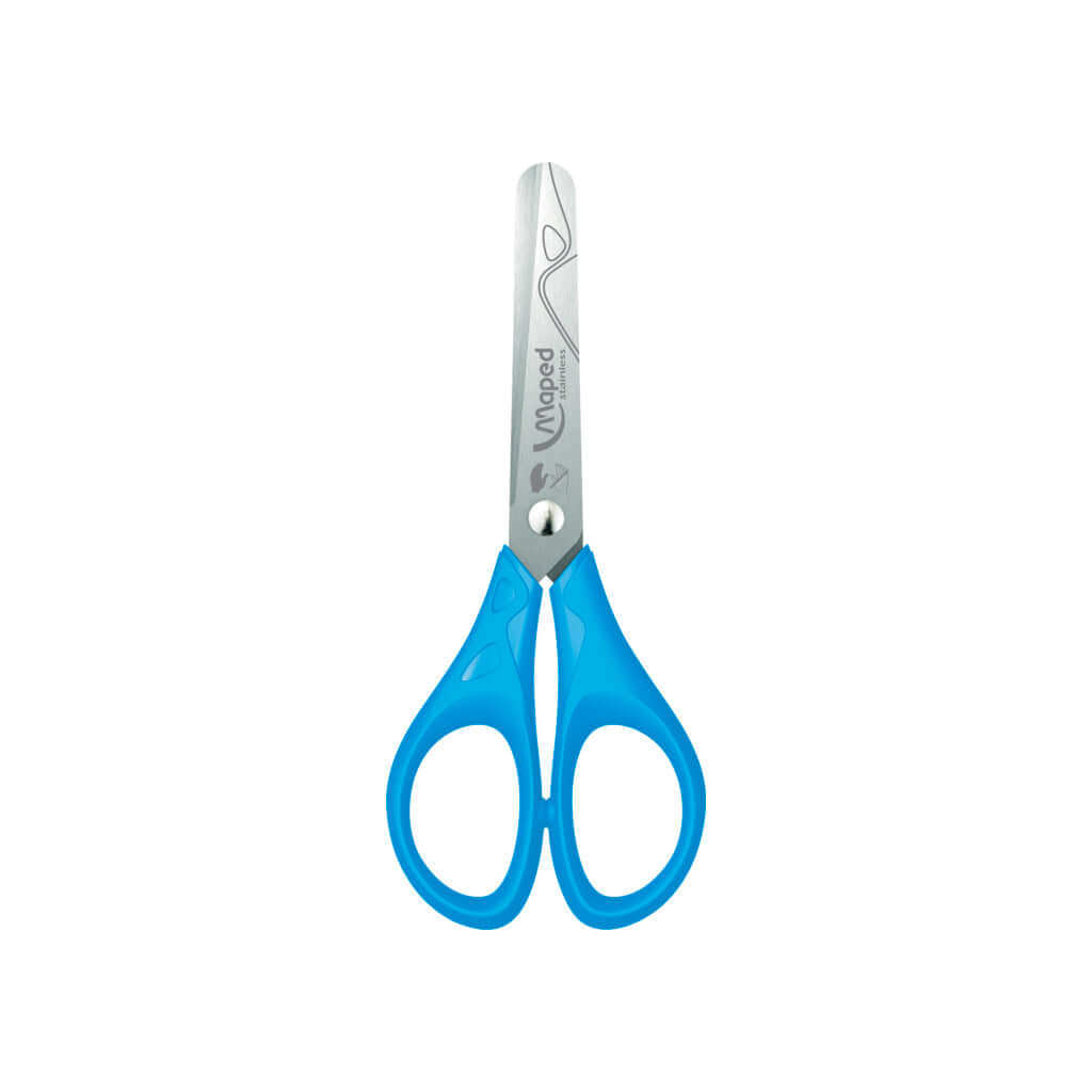 Tesoura Escolar para Canhoto - Maped - Pulse Jacaré 13cm
