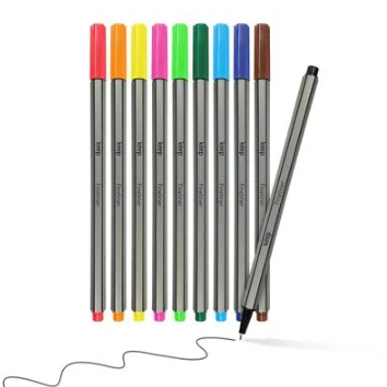 Caneta Fineliner - Keep - 10 Cores