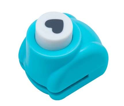 Furador de Papel - BRW - Estrela, Flor, Coração- 10mm