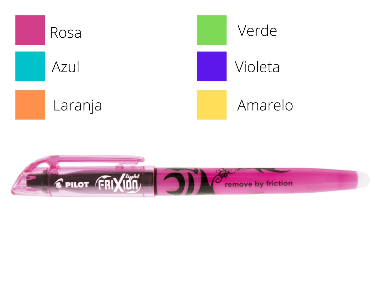 Marca Texto - Pilot - Frixion Light Neon