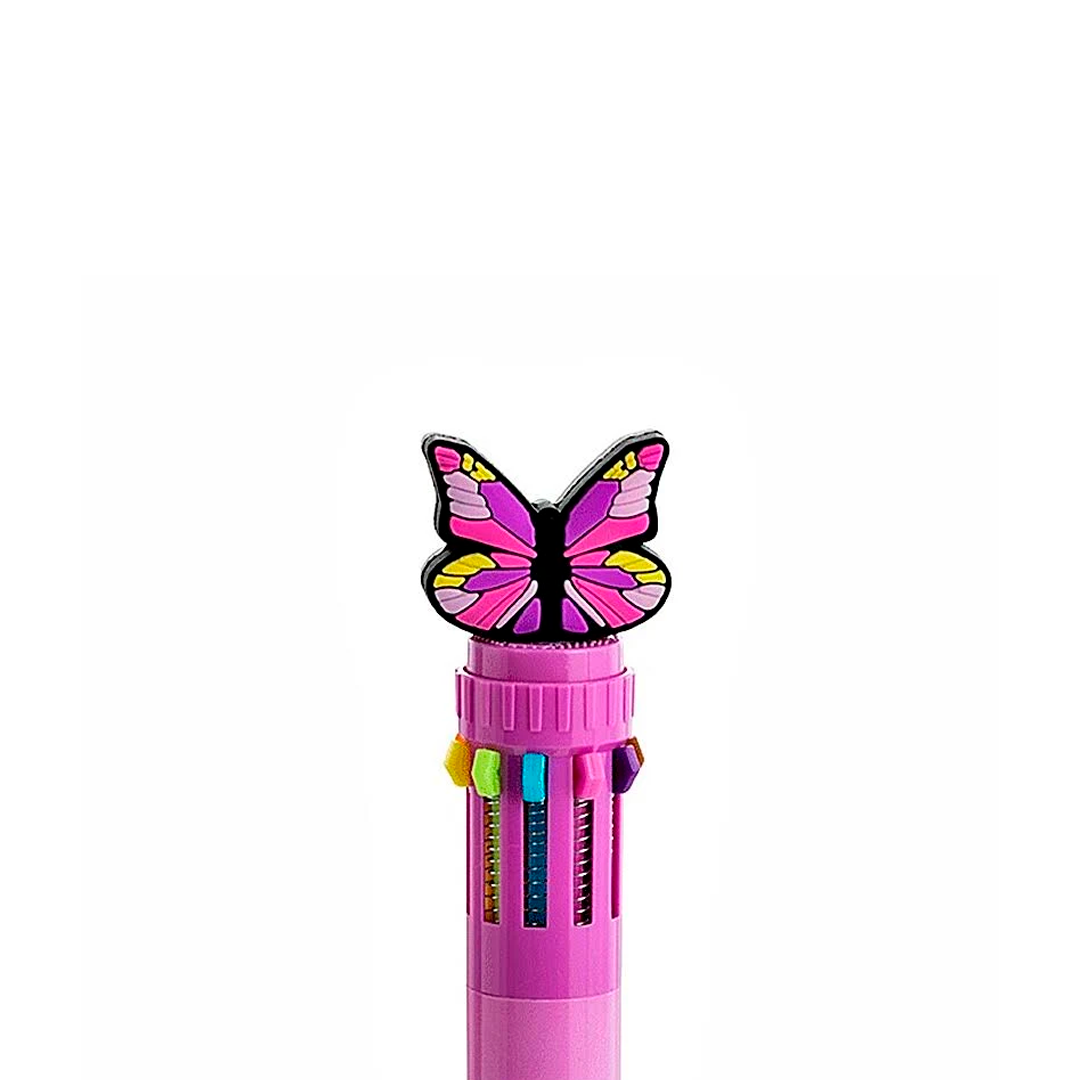 Caneta Esferográfica Retrátil - BRW - Divert Dreams 0.7mm 10 Cores