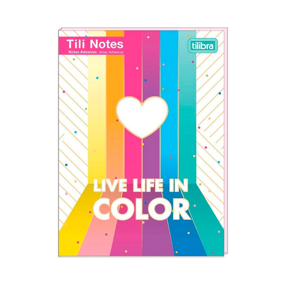 Kit Bloco de Notas Adesivas - Tilibra - Tili Notes Be Nice