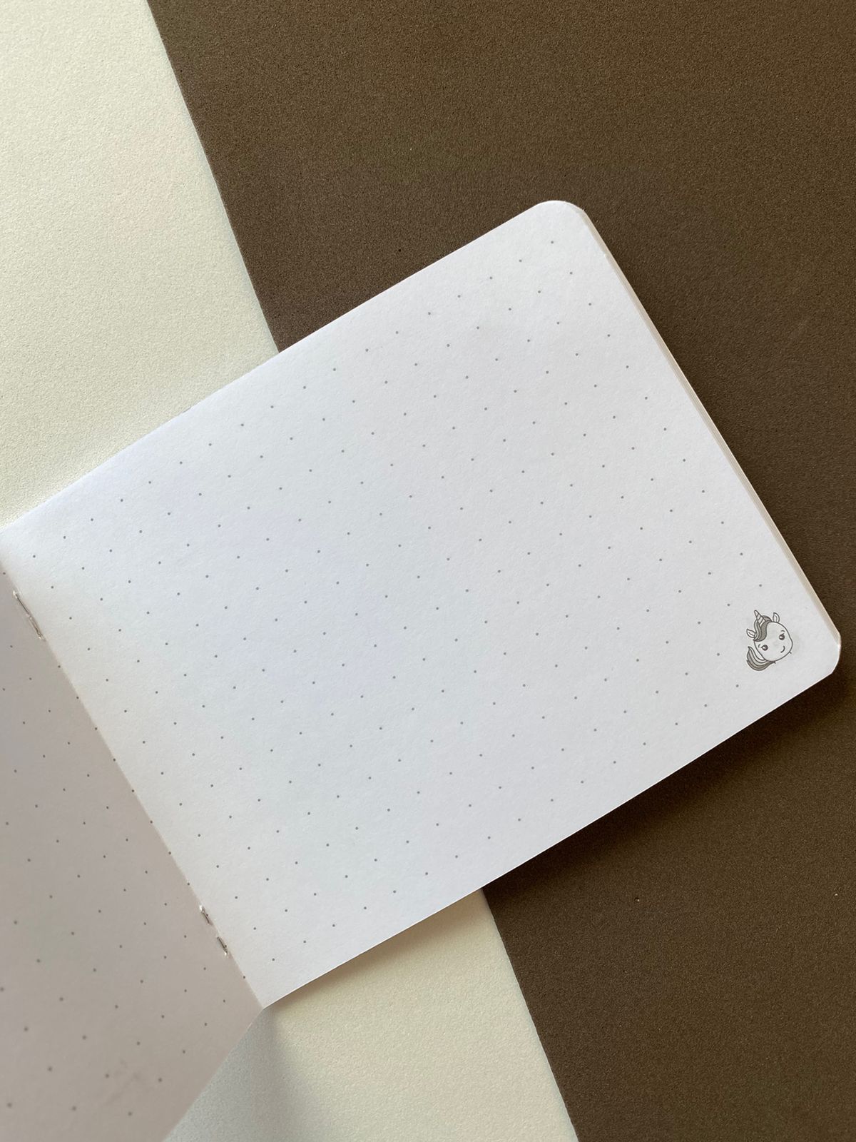 Caderno Horizontal - Papelaria Unicórnio - Aesthetic 12x15mm