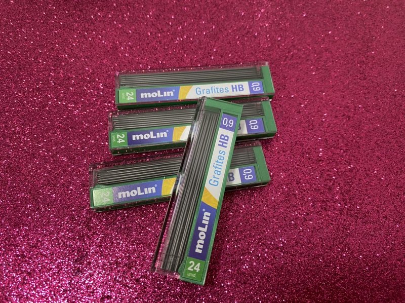 Grafites 0,9mm HB - Molin