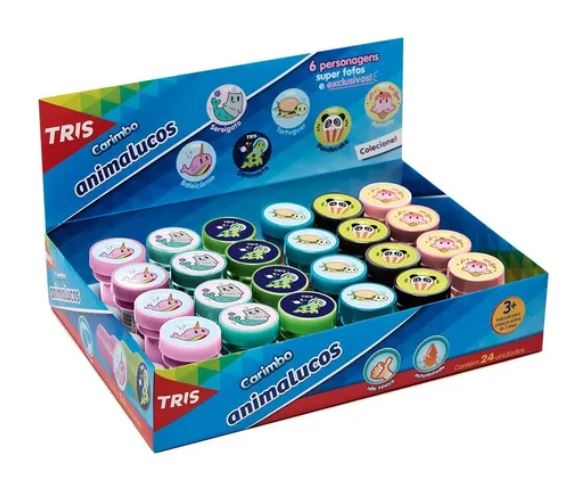 Carimbos - Tris - Animalucos