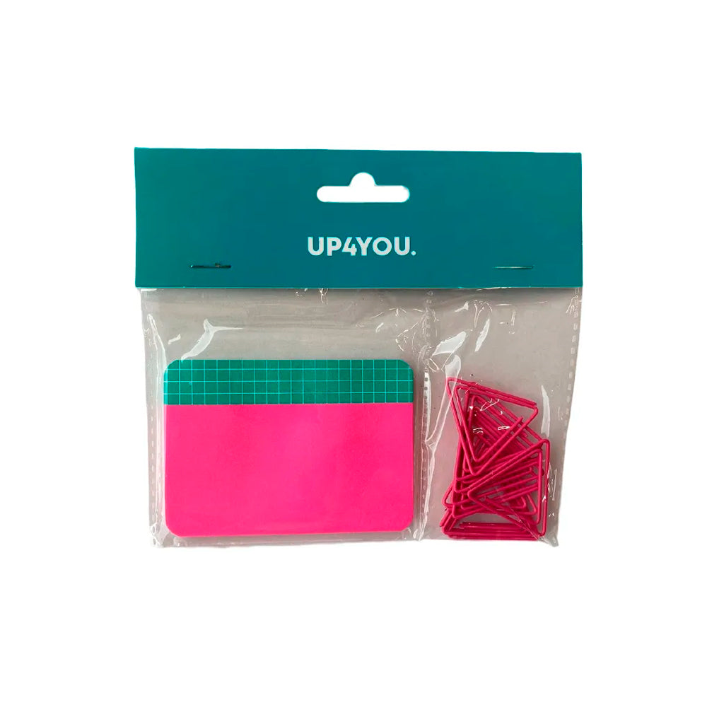 Kit Estojo Case Completo Rosa Transparente - 4 Itens
