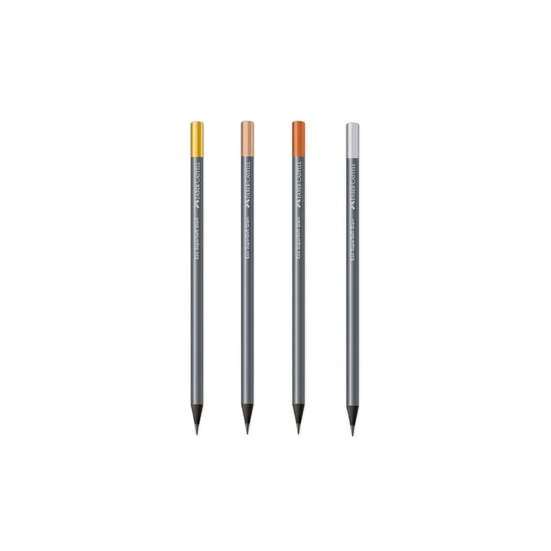 Lápis Eco - Faber-Castell - SuperSoft Glam HB