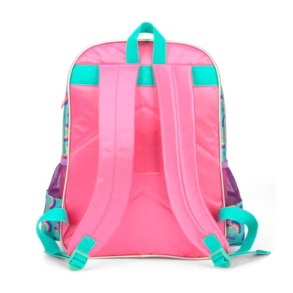 Mochila - Luxcel - Barbie Arco-Íris Glitter Rosa