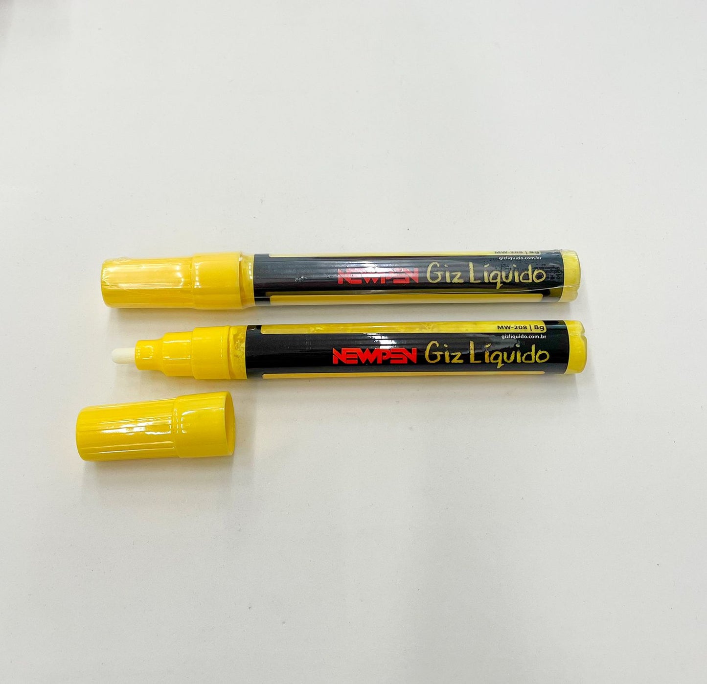 Giz Líquido - Newpen - Amarelo Aureolin Pastel