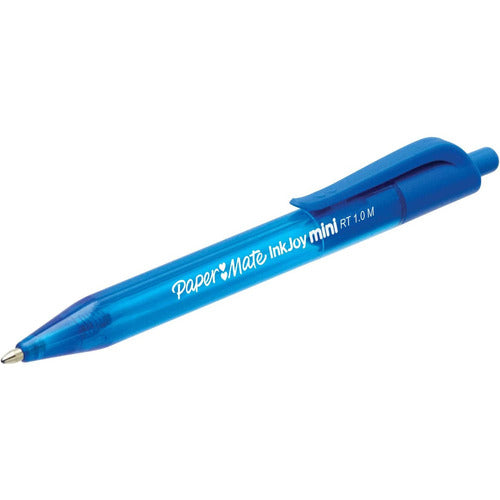 Caneta Esferográfica - Paper Mate - Kit 3 Mini Kilométrica Retrátil Cores Clássicas