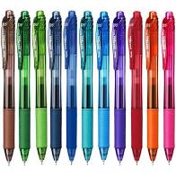 Kit 12 Canetas Gel - Pentel - Energel X Retrátil 0,5MM