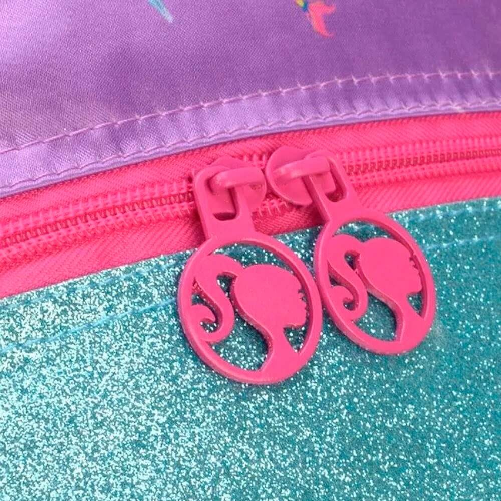 Mochila - Luxcel - Barbie Sereia Glitter Azul