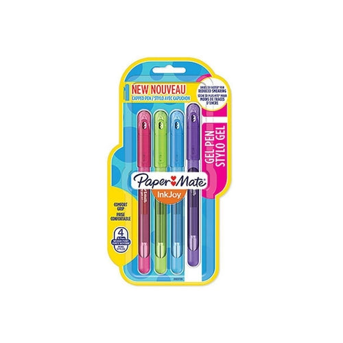 Caneta Gel - Paper Mate - InkJoy c/ Tampa 4 Cores