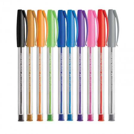 Caneta Esferográfica - Faber-Castell - Trilux 032 Ponta Média 1.0mm 10 Cores