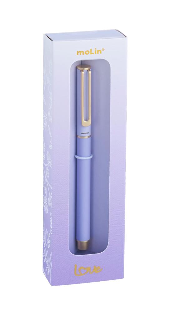 Caneta Roller Metálica - Molin - Lilás