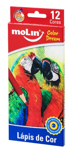 Lápis de Cor - Molin - Color Dream 12 cores