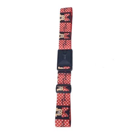 Cinto para Mala de Viagem - Luxcel - Minnie e Mickey Mouse