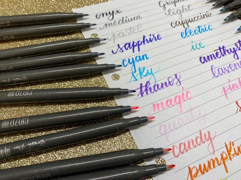 Caneta Brush - Newpen - Ginza Nano Avulsa