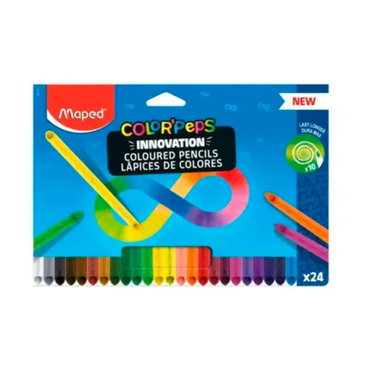 Lápis de Cor - Maped - Color'Peps Infinity 24 Cores