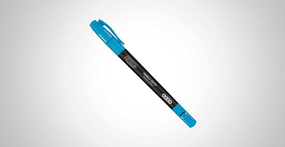 Marca texto BRW Ponta Dupla Neon