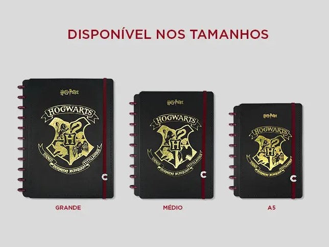 Caderno A5 - Caderno Inteligente - By Harry Potter 80 Folhas 90g/m²