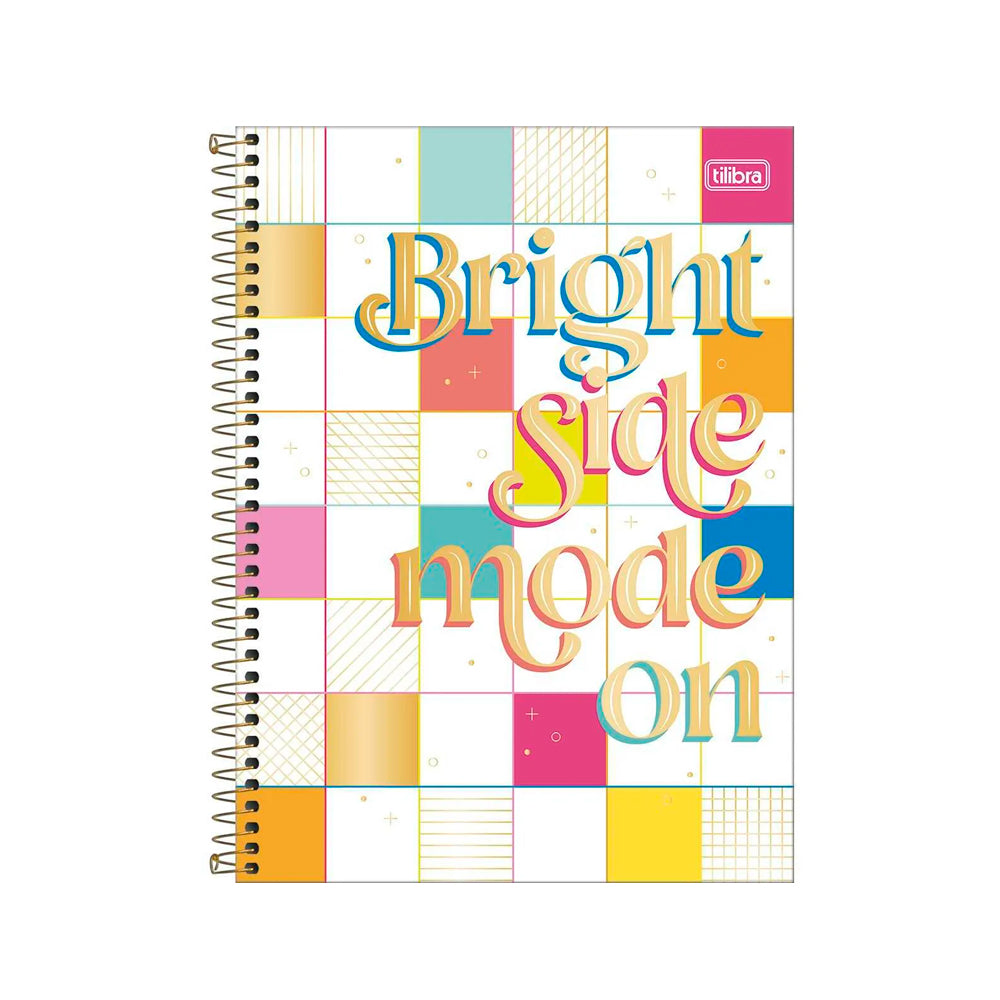 Caderno Colegial - Tilibra - Be Nice 10 Matérias 160 Folhas