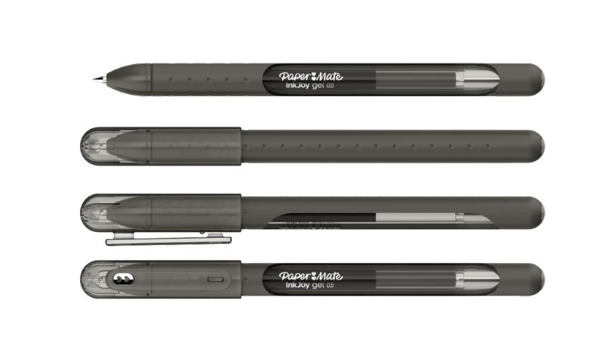 Caneta Gel - Paper Mate - InkJoy c/ Tampa 2 Pretas